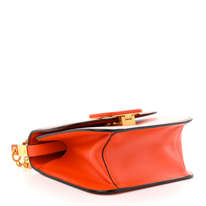Valentino Garavani Smooth Calfskin Small VSling Shoulder Bag Orange 4 of 10