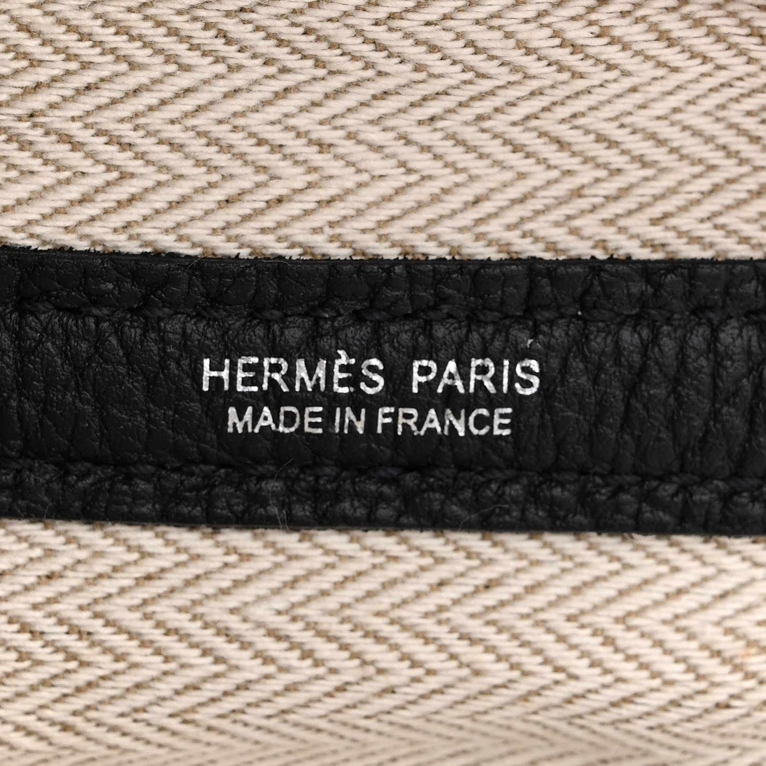 Hermes Negonda Garden Party 30 TPM Black 6 of 10