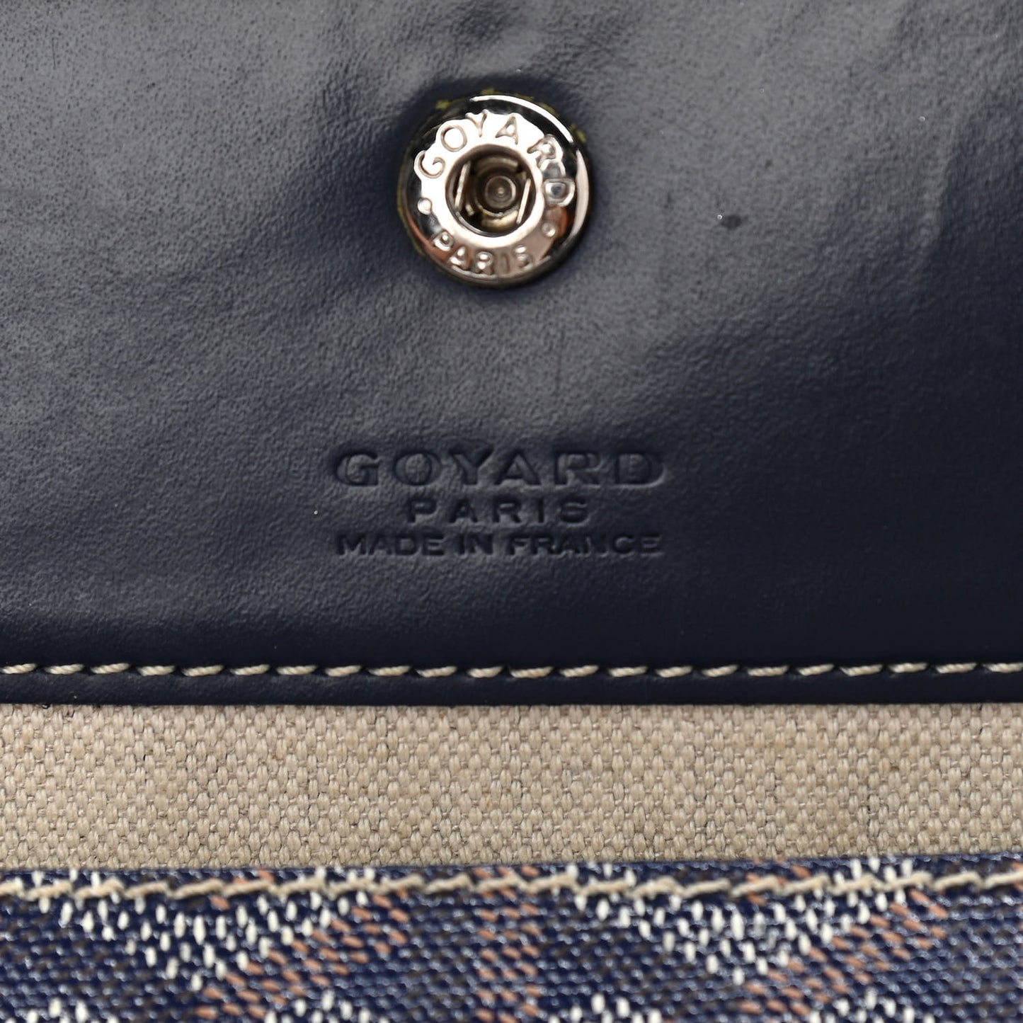 Goyardine Saint Louis PM Navy