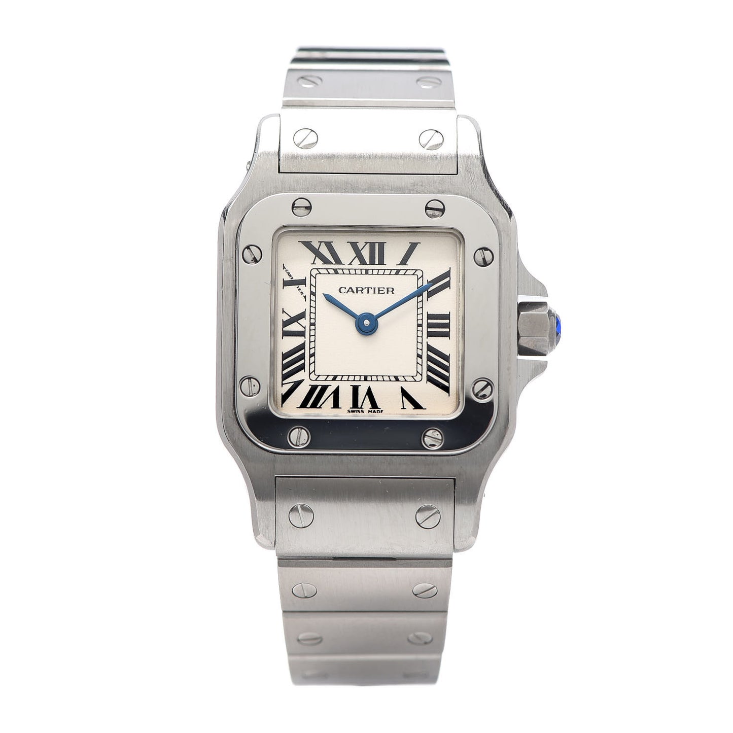 Stainless Steel 24mm Santos de Cartier Galbee Quartz Watch