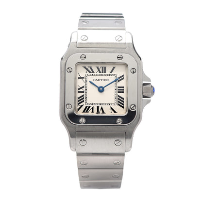 Cartier Stainless Steel 24mm Santos de Cartier Galbee Quartz Watch 1 of 5