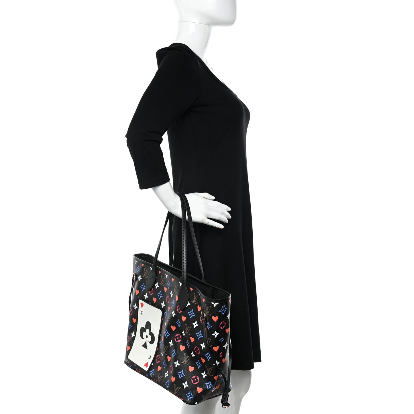 Game On Neverfull MM Black