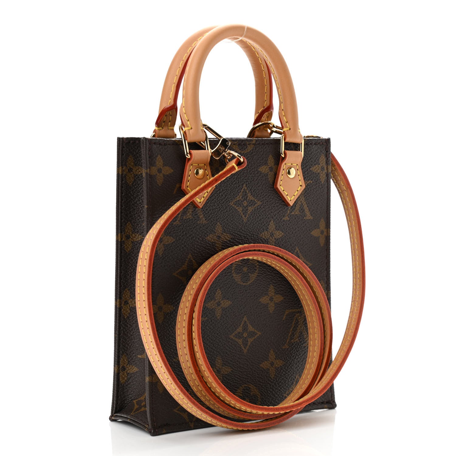 Louis Vuitton Monogram Petit Sac Plat 3 of 9