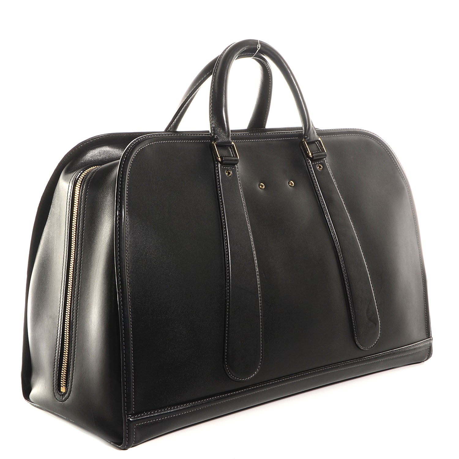Louis Vuitton Bequia Leather Sac De Voyage Black 3 of 7