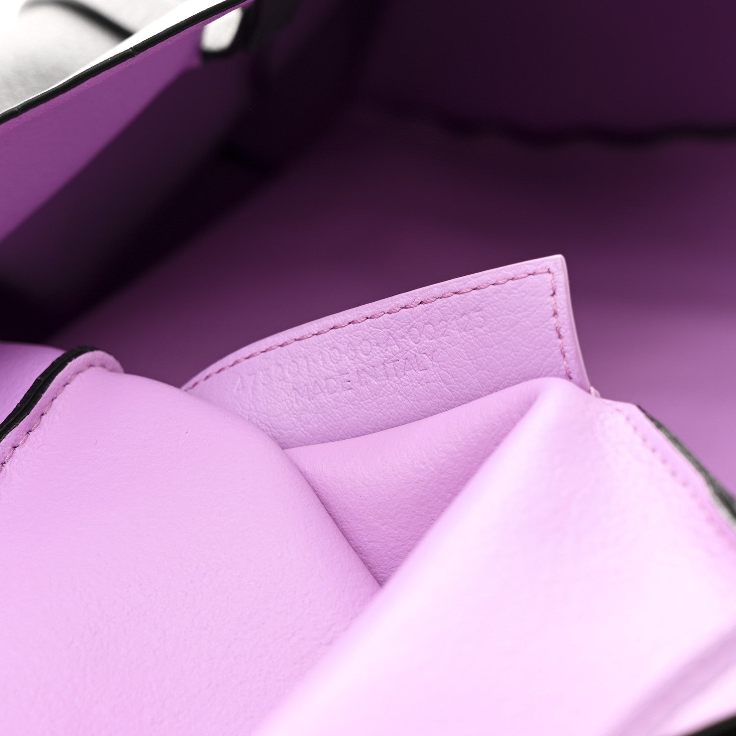 Balenciaga Veau Baltimore Double Sided Medium Everyday Tote Black Purple 9 of 13