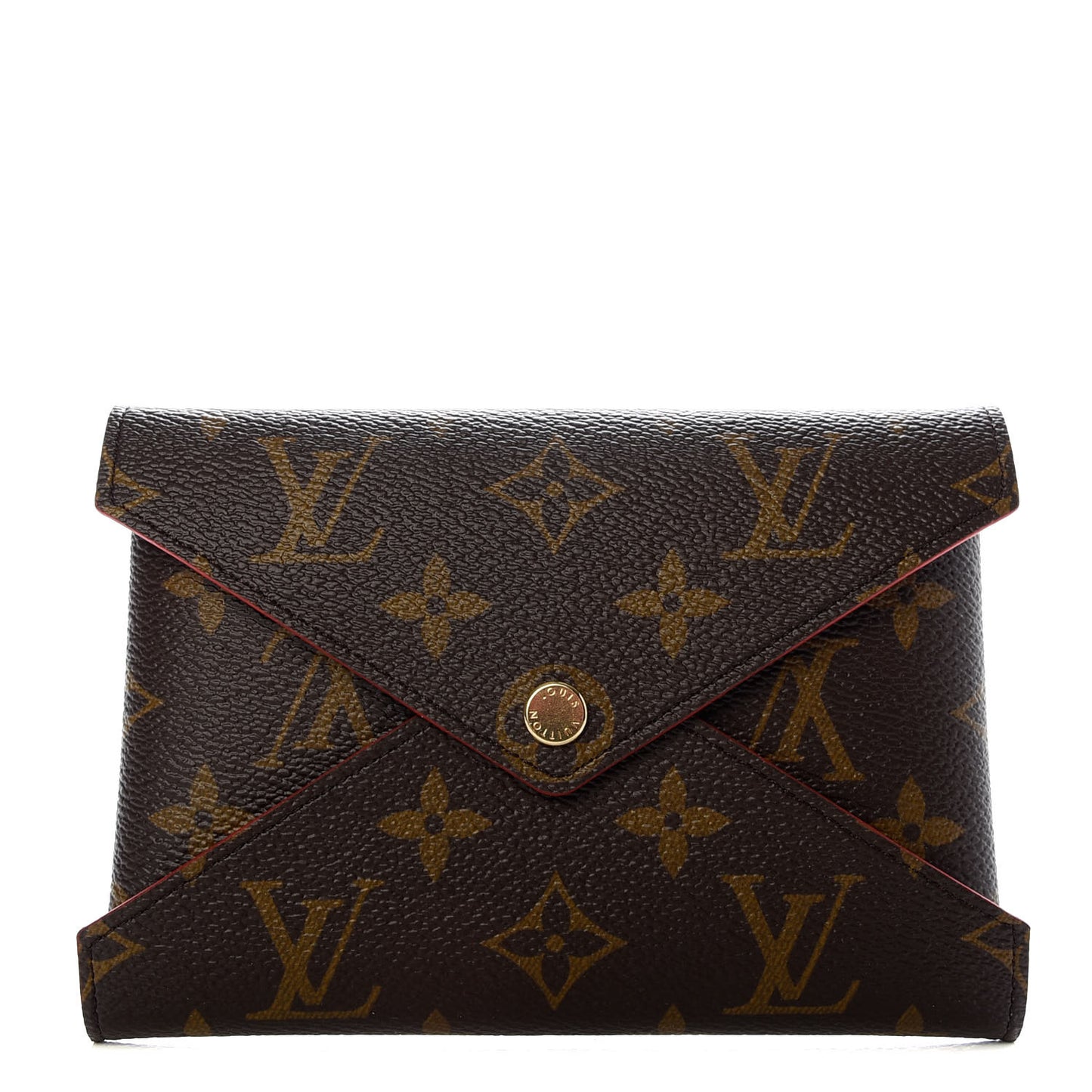 Monogram Medium Kirigami Pochette Insert Coquelicot