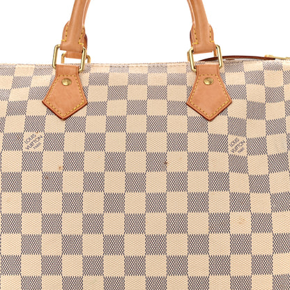 Louis Vuitton Damier Azur Speedy 30 10 of 12