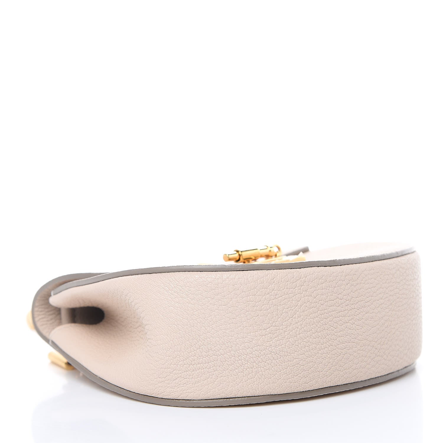 Chloe Grained Lambskin Mini Drew Shoulder Bag Abstract White 4 of 9