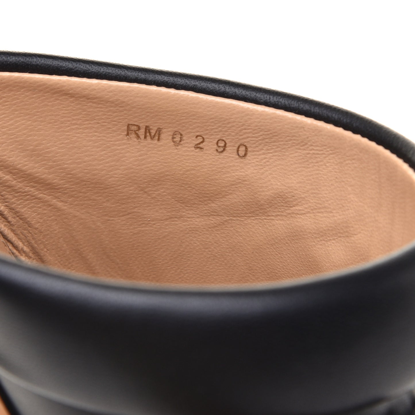 Lambskin Elba Logo Mule Slippers 41 Black