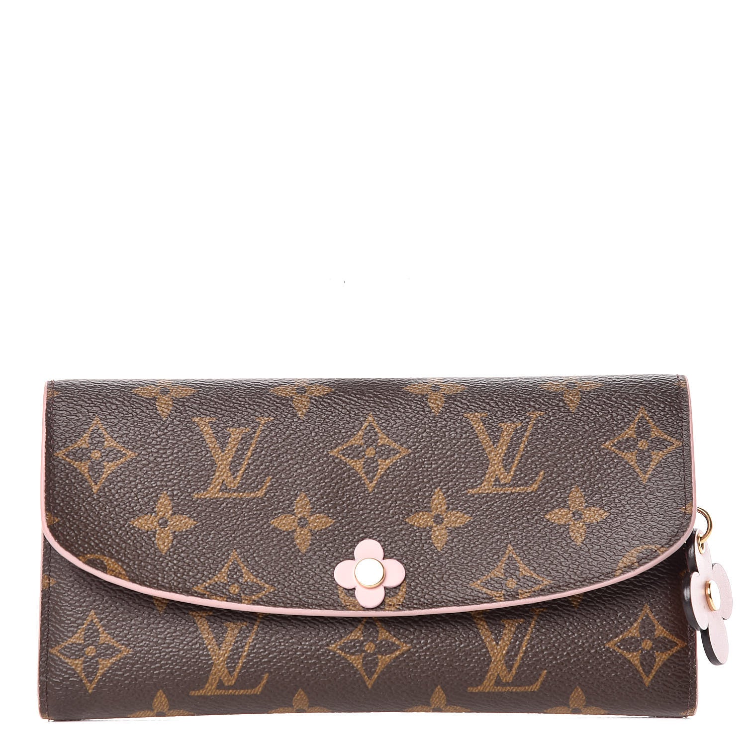 Louis Vuitton Monogram Bloom Flower Emilie Wallet 1 of 9