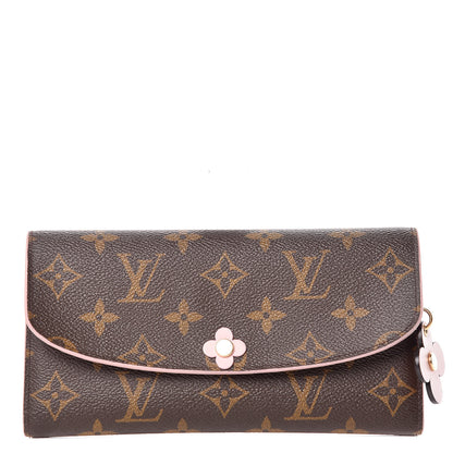 Louis Vuitton Monogram Bloom Flower Emilie Wallet 1 of 9