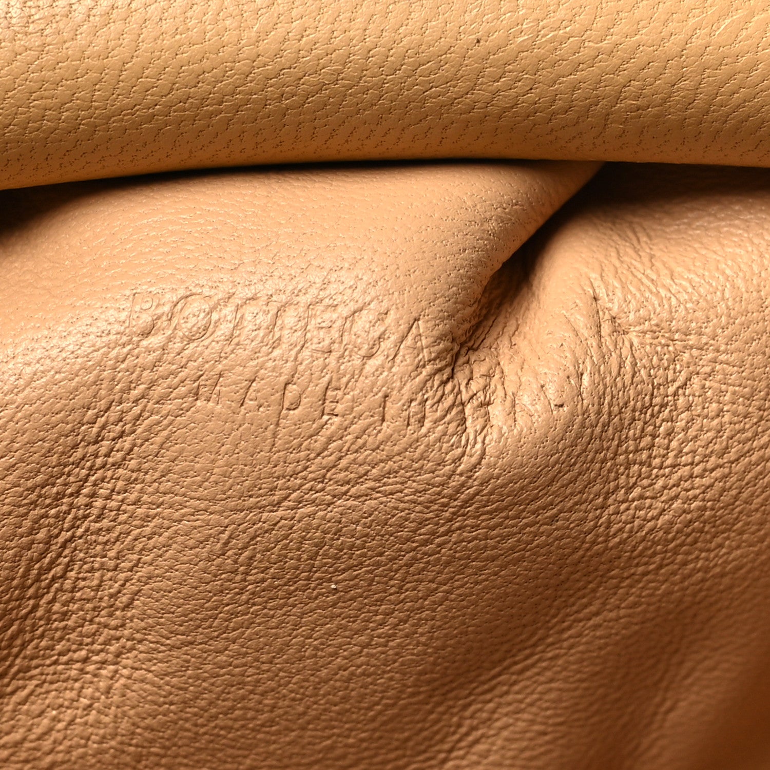 Bottega Veneta BOTTEGA VENETA Nappa Intrecciato The Mini Pouch Almond 6 of 11