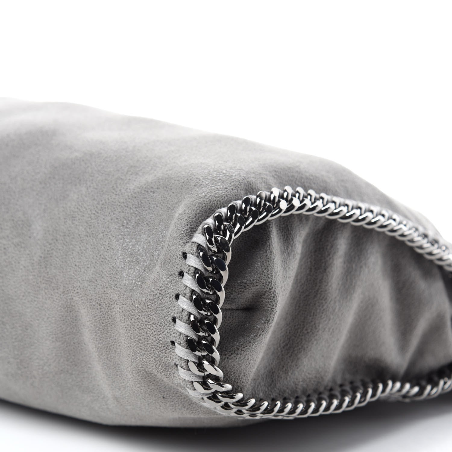 Stella McCartney Shaggy Deer Falabella Fold Over Tote Grey 8 of 12