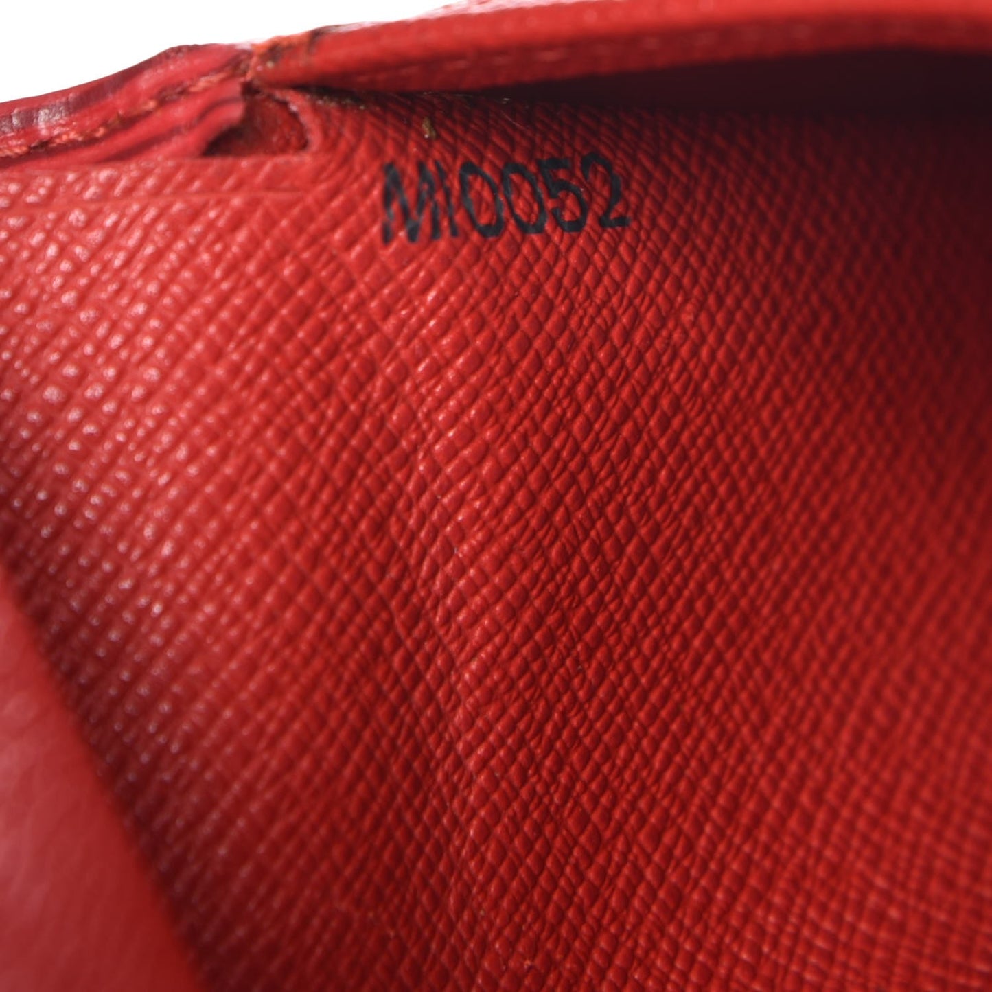 Epi Porte-Billets Compact Wallet Red