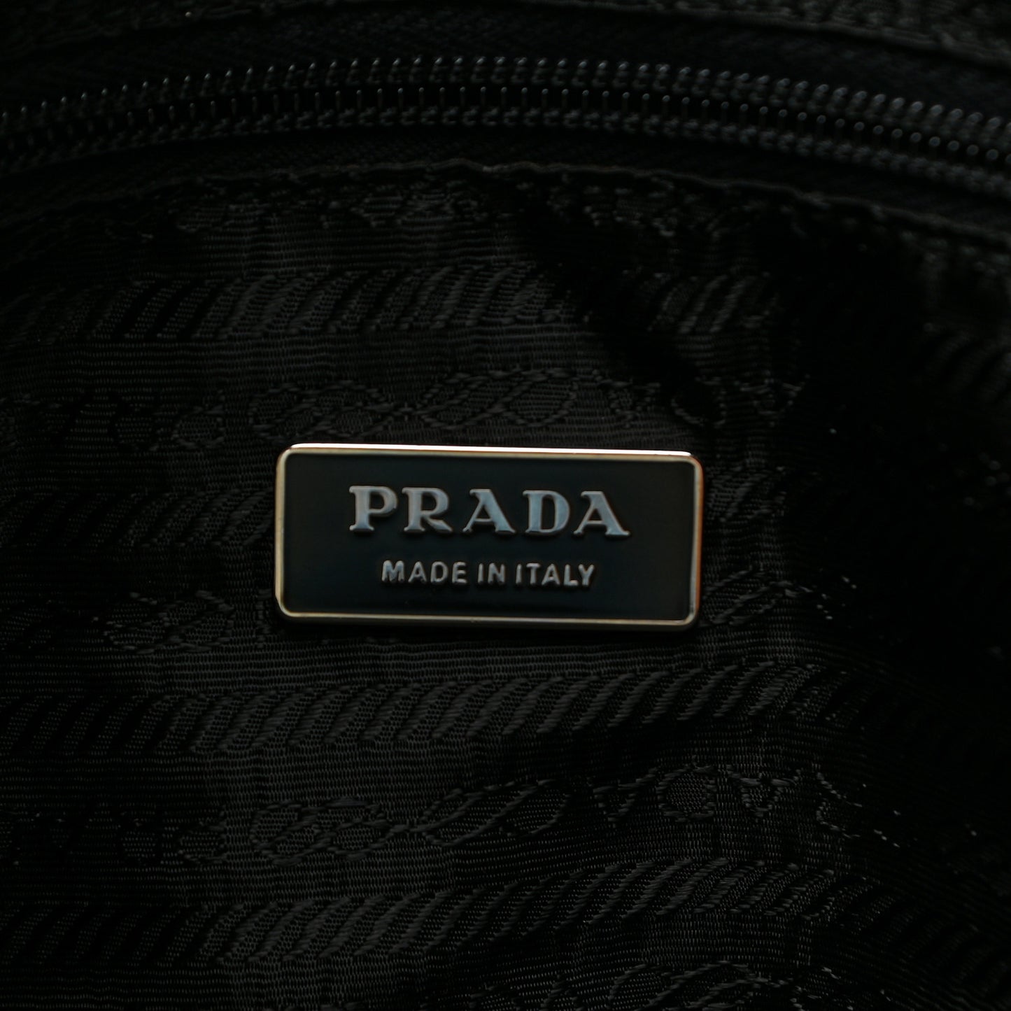 Tessuto Nylon Calfskin Duffle Black