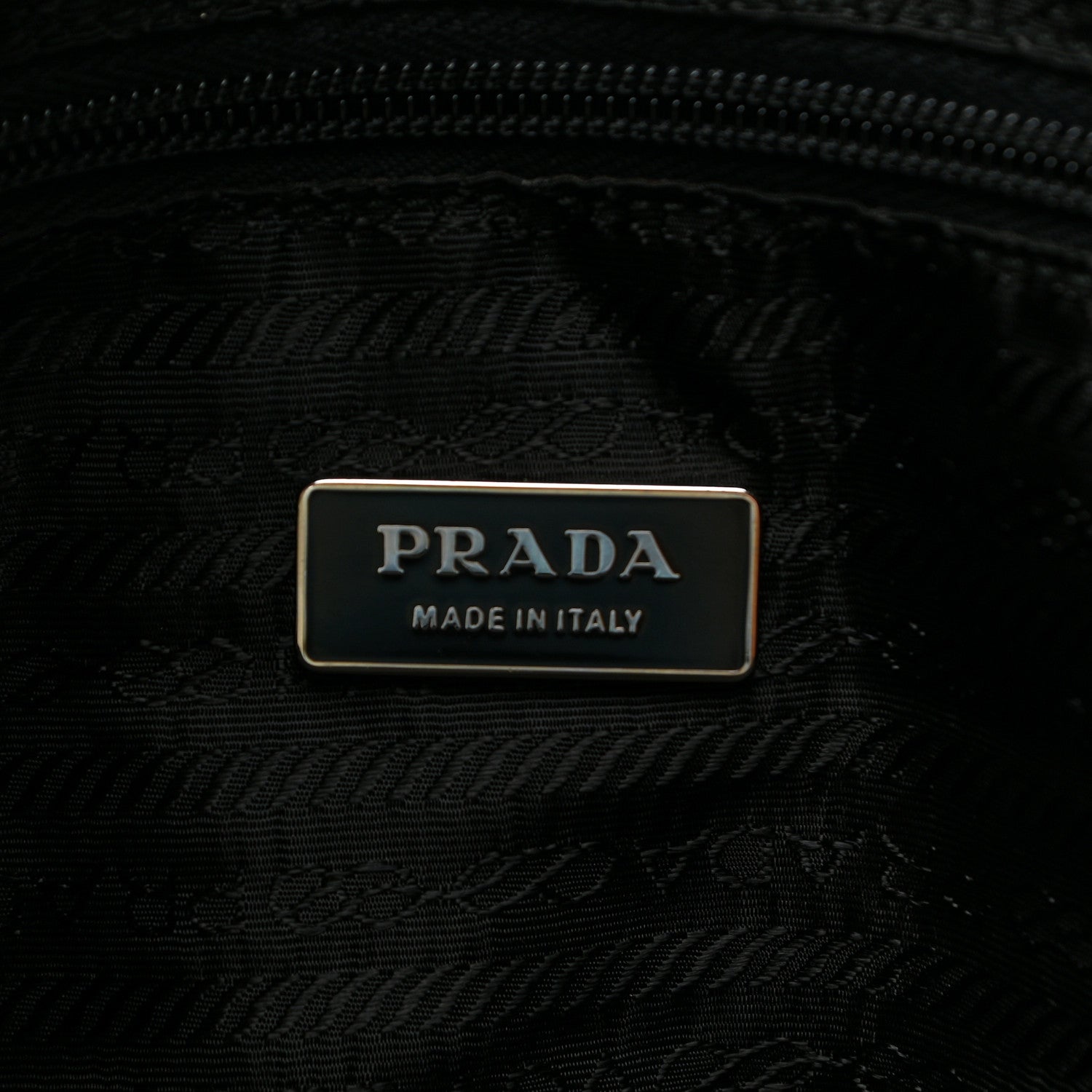 Prada Tessuto Nylon Calfskin Duffle Black 7 of 20