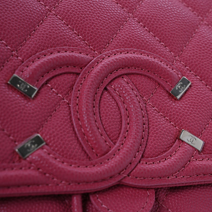 Chanel Caviar Quilted Small Filigree Backpack Pink 11 of 12