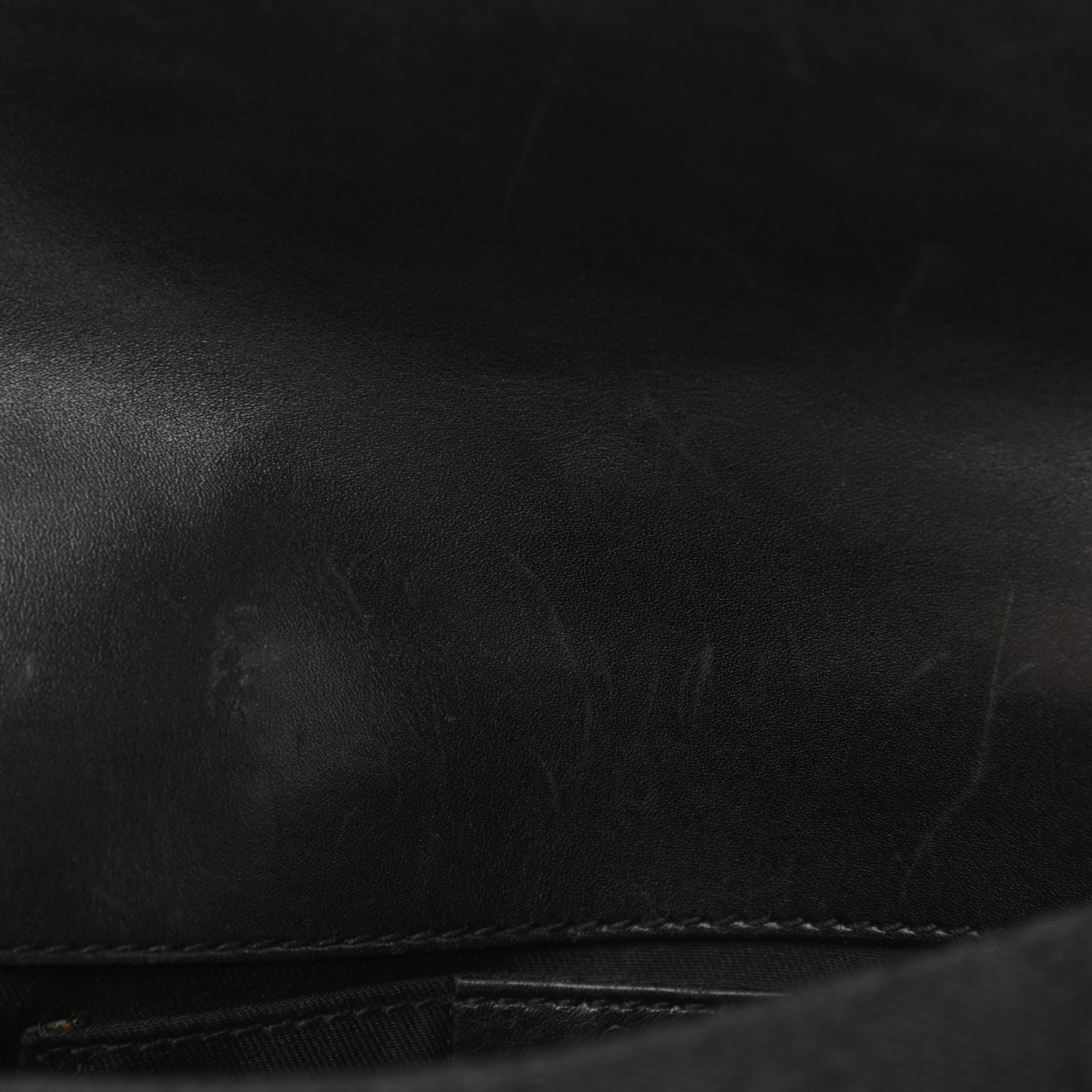 Monogram Horsebit Web Clutch Black