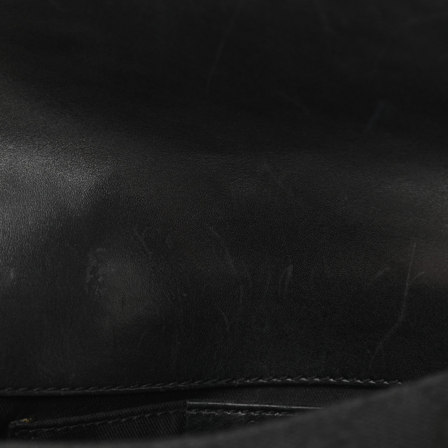 Gucci Monogram Horsebit Web Clutch Black 6 of 13