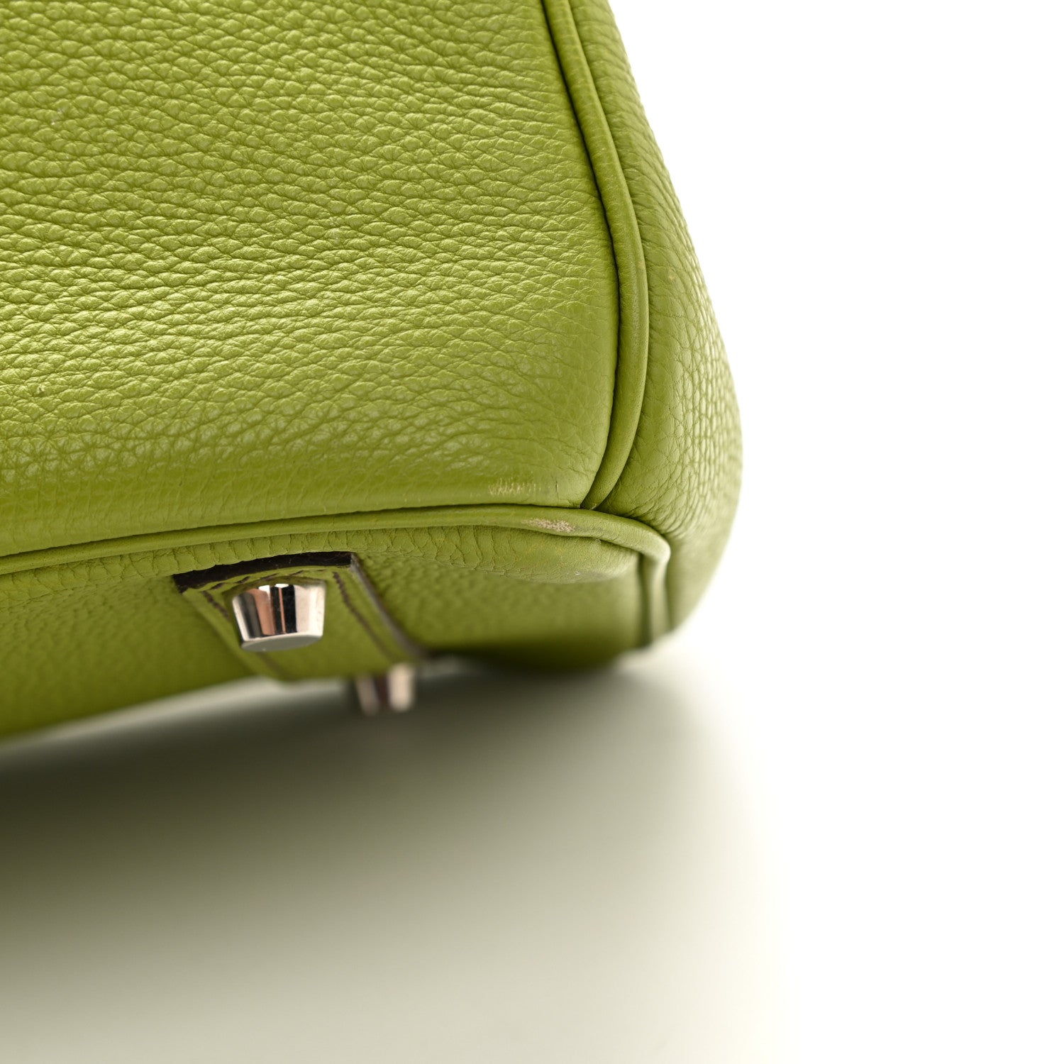 Hermes Togo Birkin 35 Vert Anis 14 of 15