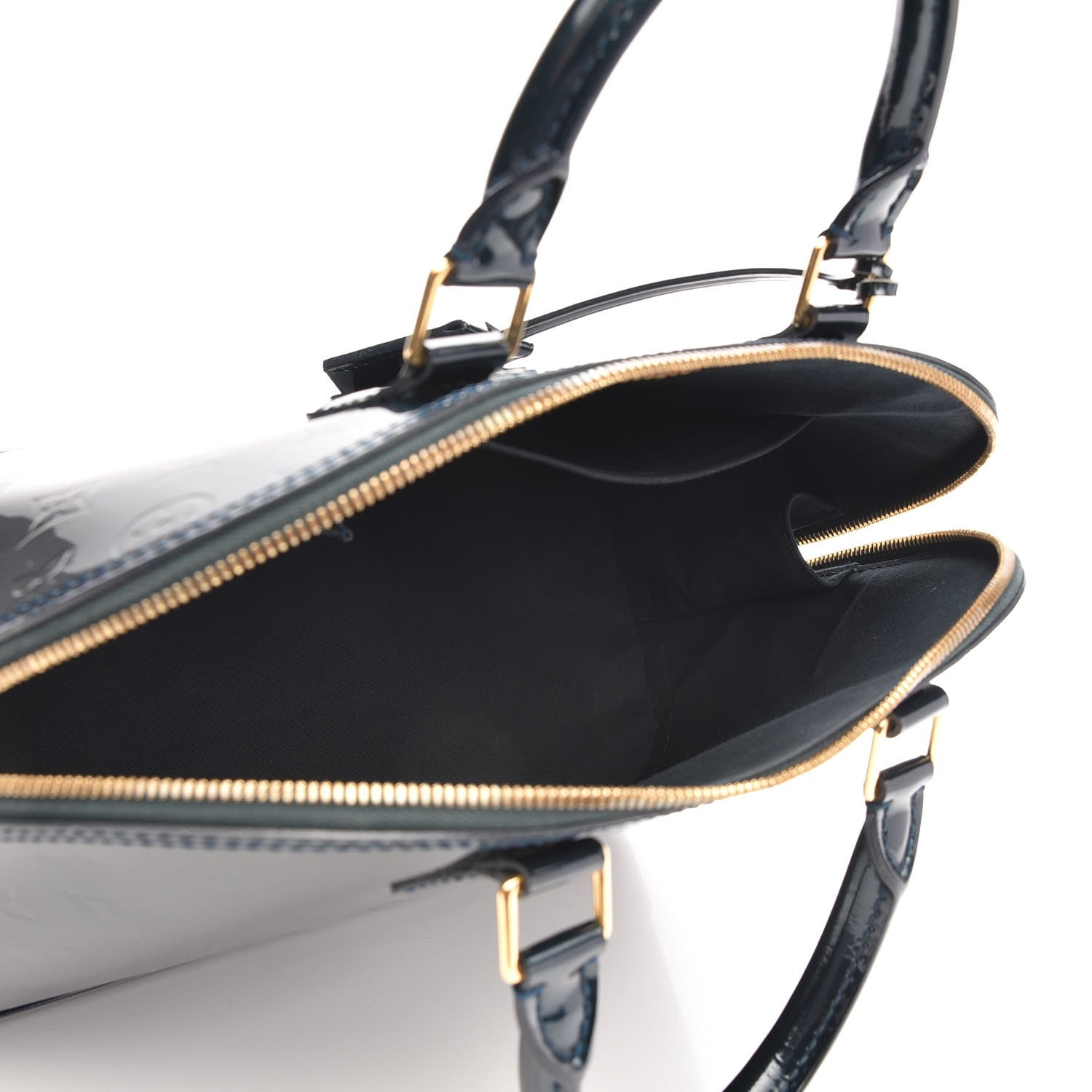 Louis Vuitton Vernis Alma PM Blue Nuit 5 of 6