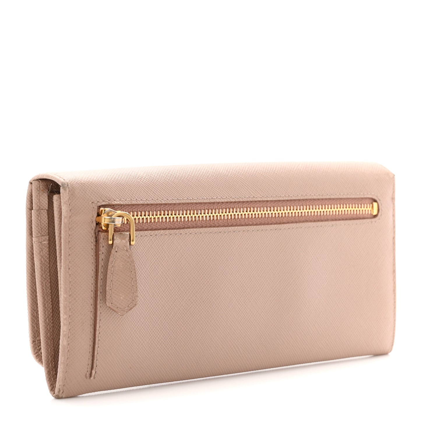 Saffiano Fiocco Bow Continental Wallet Cammeo
