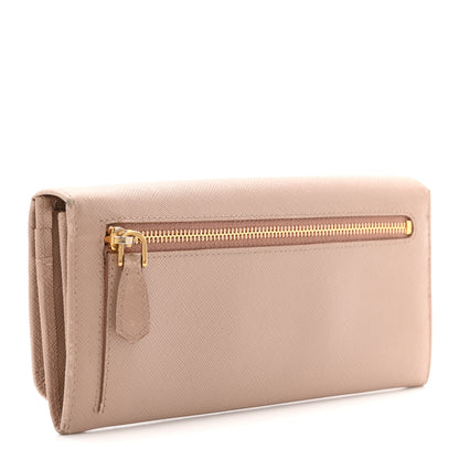 Prada Saffiano Fiocco Bow Continental Wallet Cammeo 3 of 13
