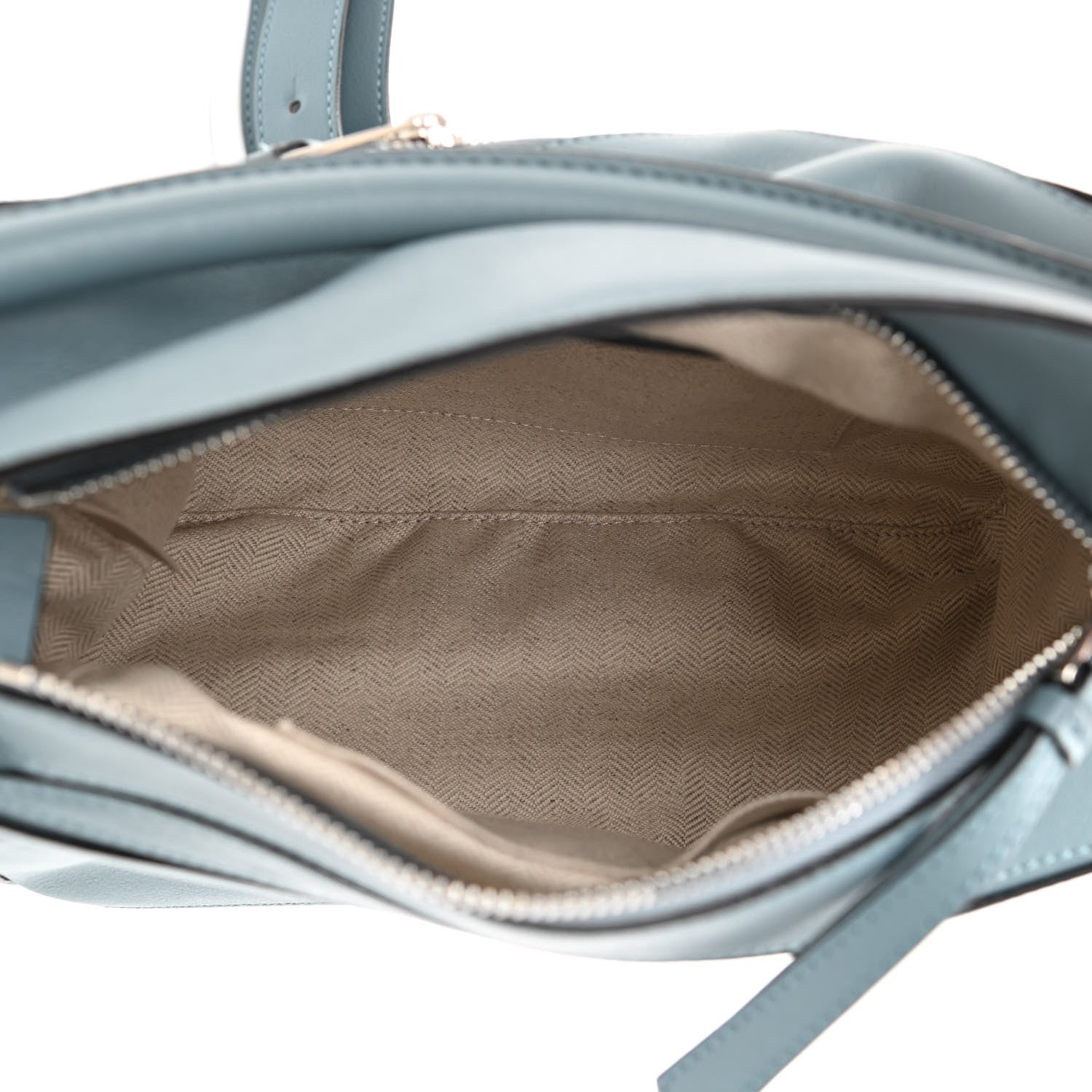 Loewe Calfskin Small Puzzle Bag Stone Blue 5 of 8