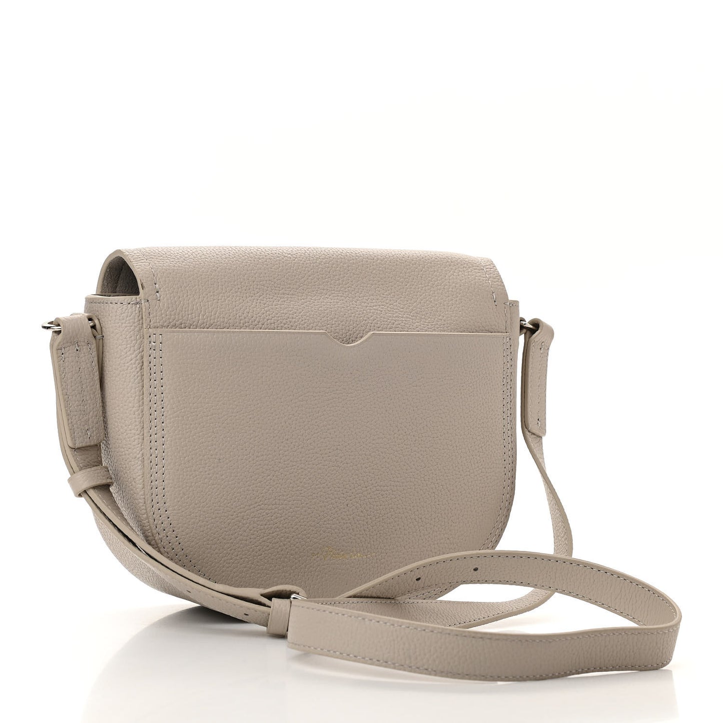 Calfskin Pashli Saddle Belt Bag Feather