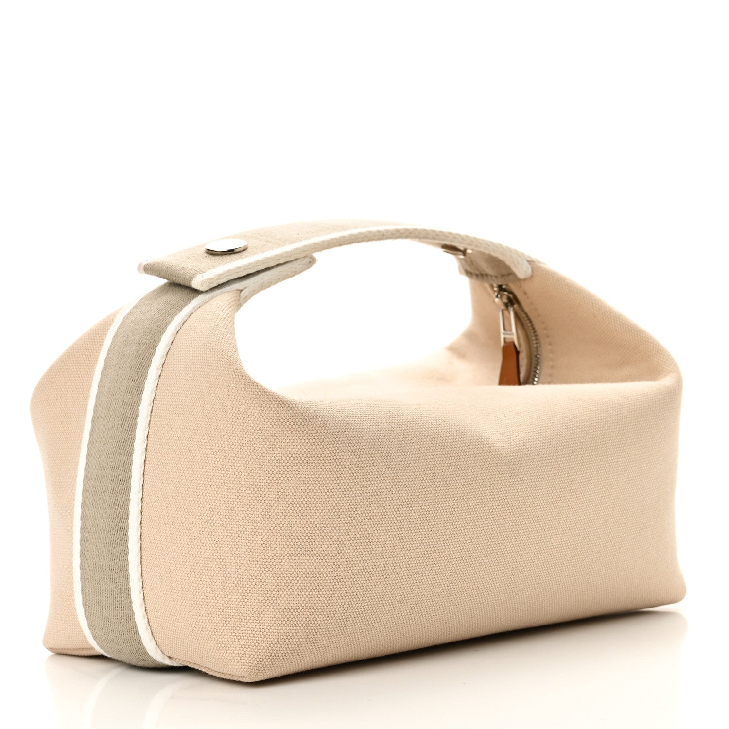 Hermes Canvas Small Bride-A-Brac Pouch Natural 3 of 9