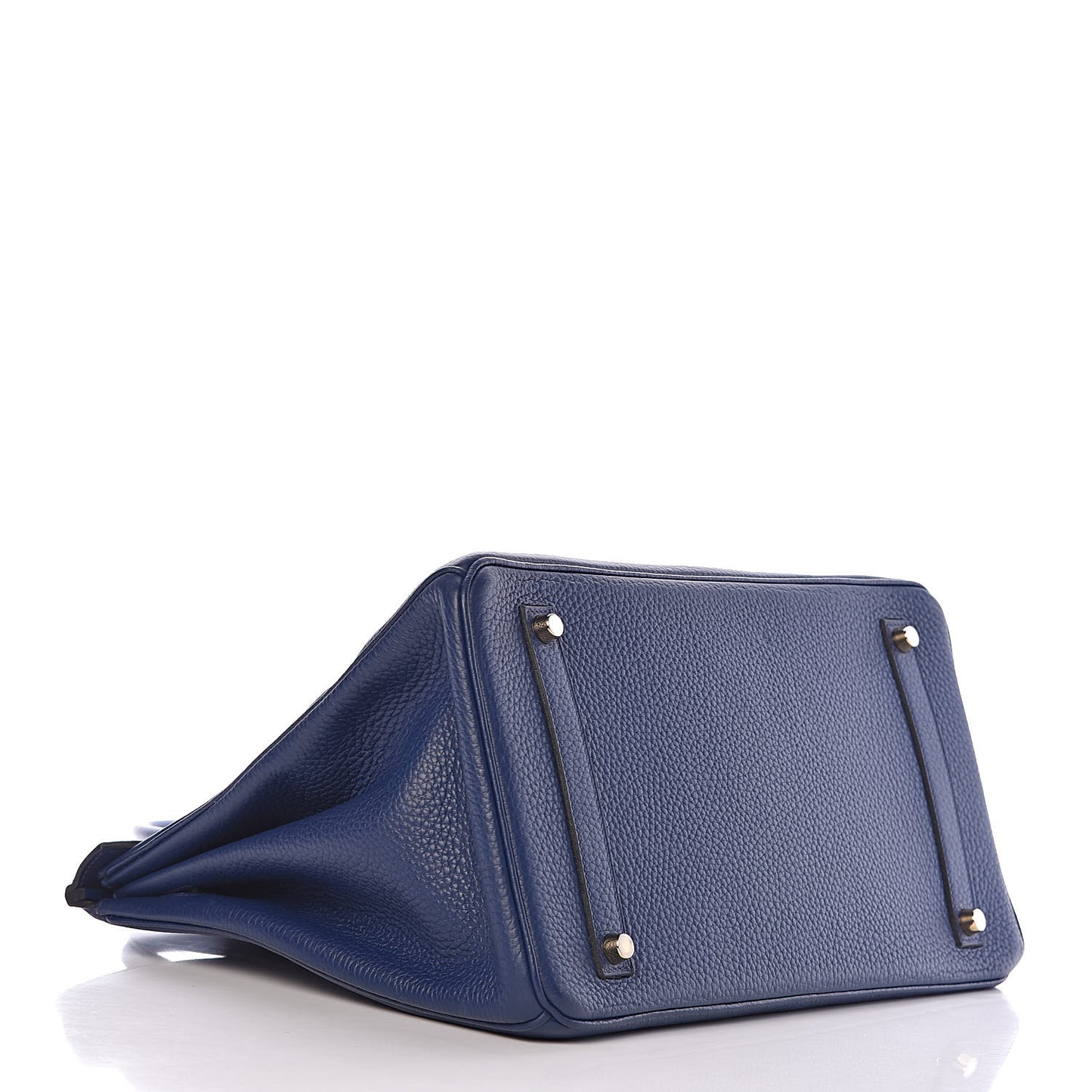 Taurillon Clemence Birkin 35 Bleu Saphir