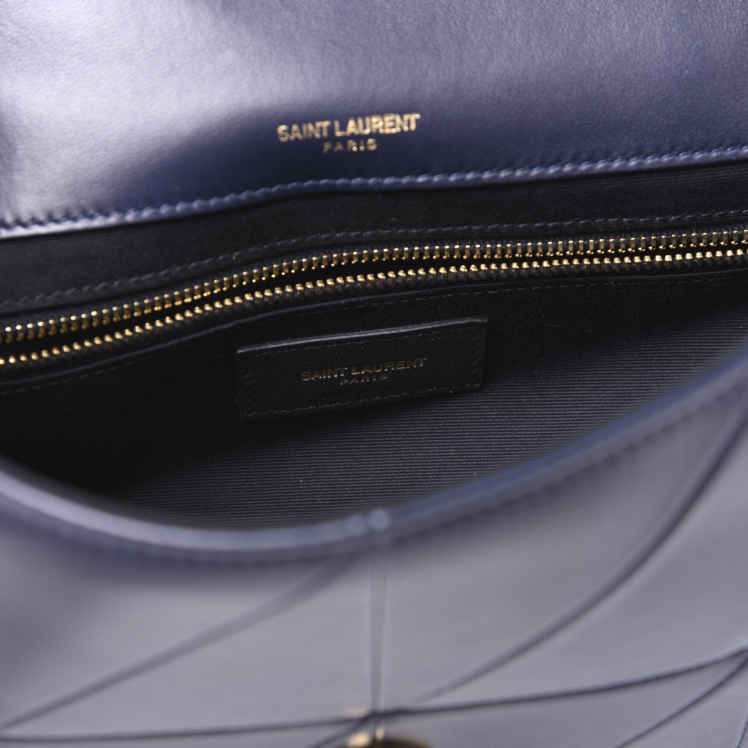 Saint Laurent Lambskin Patchwork Monogram Medium Jamie Dark Notte 7 of 10