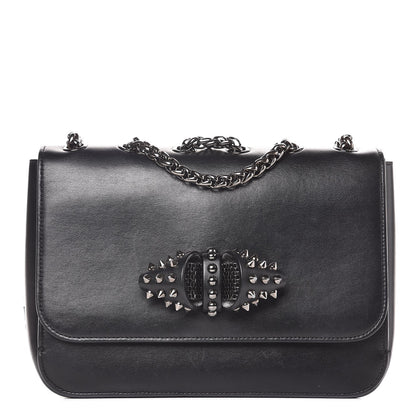 Christian Louboutin Calfskin Small Sweety Charity NV Shoulder Bag Black 1 of 12