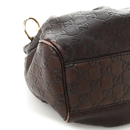 Gucci Guccissima Medium Sukey Tote  Brown 9 of 12