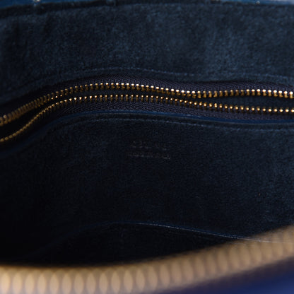 Celine Smooth Calfskin Medium Ring Bag Indigo 6 of 9