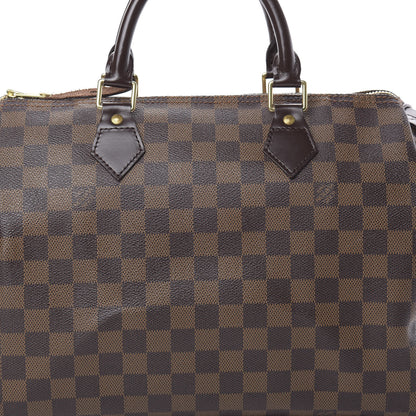Louis Vuitton Damier Ebene Speedy 30 8 of 14