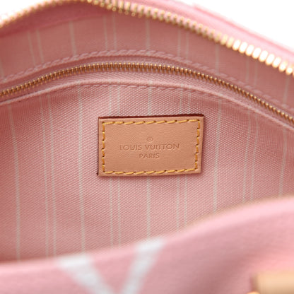 Louis Vuitton Monogram Giant By The Pool Speedy Bandouliere 25 Light Pink 8 of 11