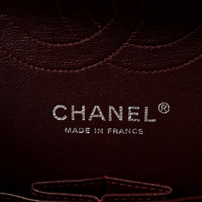 Chanel Crumpled Patent Quilted Medium Double Flap Black 6 of 11