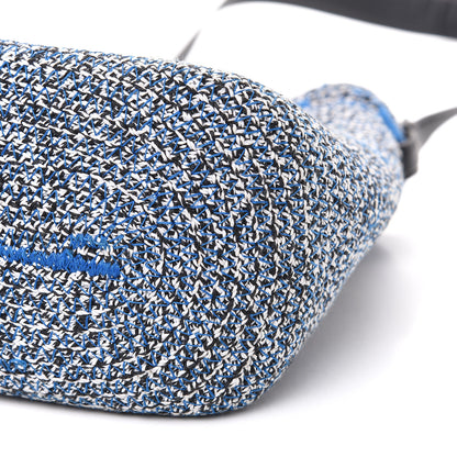 Balenciaga Tweed Toggle Convertible Tote Bleu 9 of 11