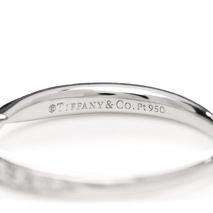 Tiffany Platinum Diamond Harmony Bead-set Band Ring 50 5.5 4 of 5