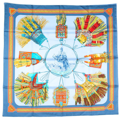 Hermes Silk Cuirs Du Desert Scarf 90 2 of 6