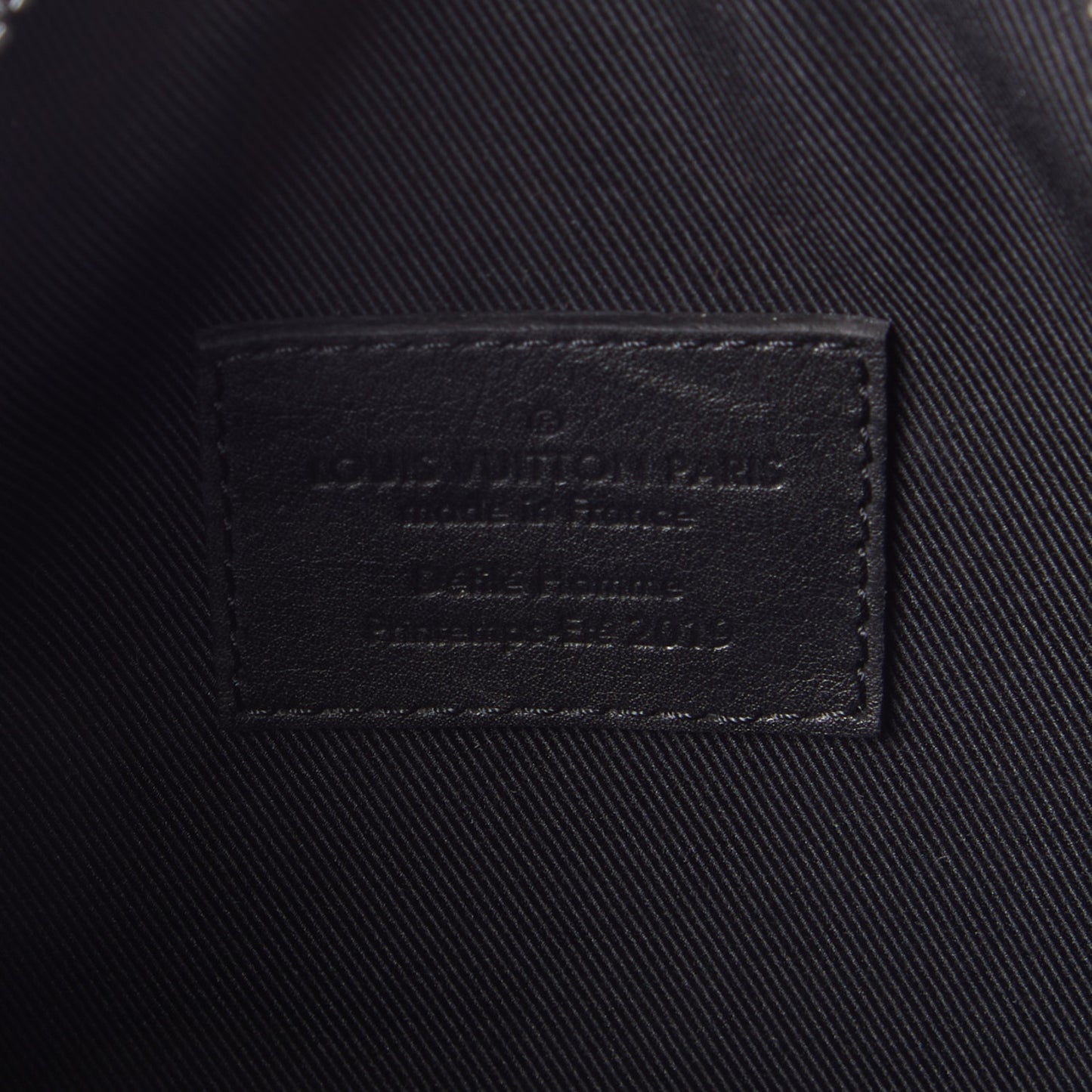 Taurillon Monogram Solar Ray Soft Trunk Black