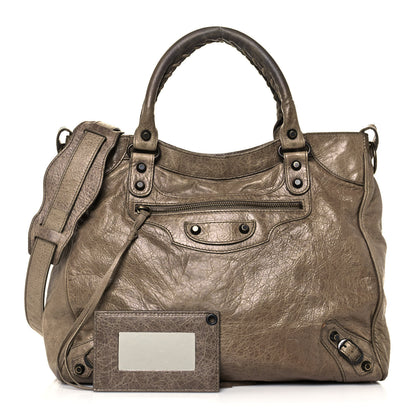 Balenciaga Agneau Classic Hardware Velo Gris Poivre 1 of 17