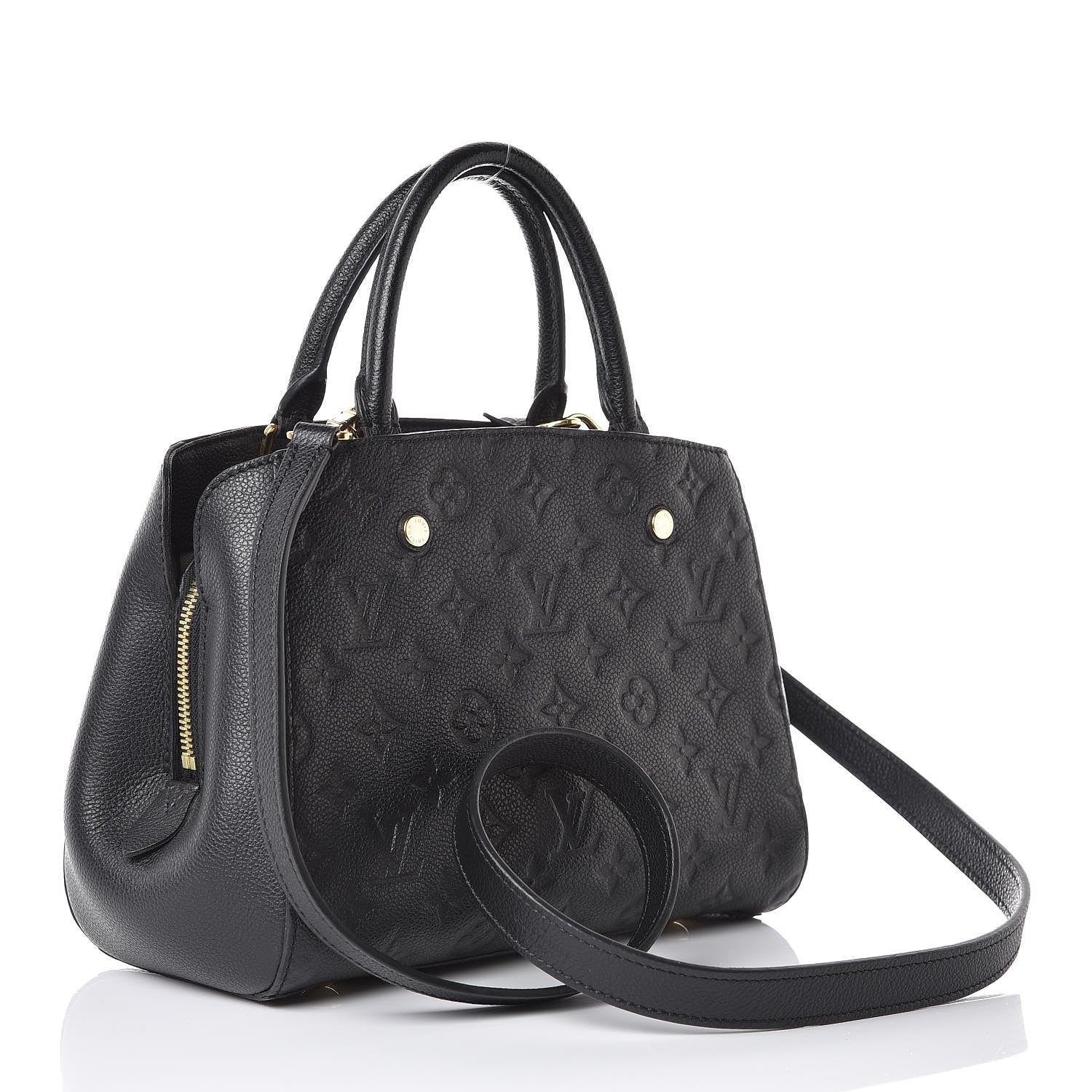 Louis Vuitton Empreinte Montaigne BB Black 3 of 10