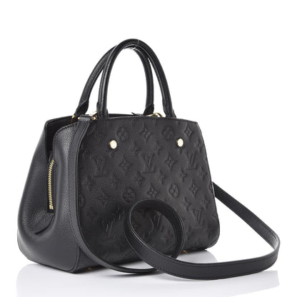 Louis Vuitton Empreinte Montaigne BB Black 3 of 10