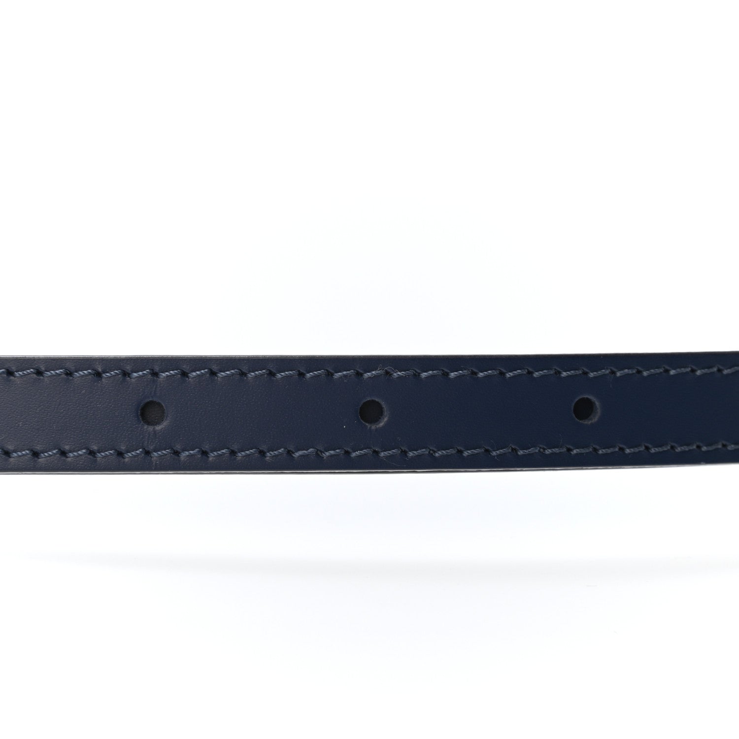 Louis Vuitton Calfskin Adjustable Escale Speedy Bandouliere Shoulder Strap Blue 3 of 4