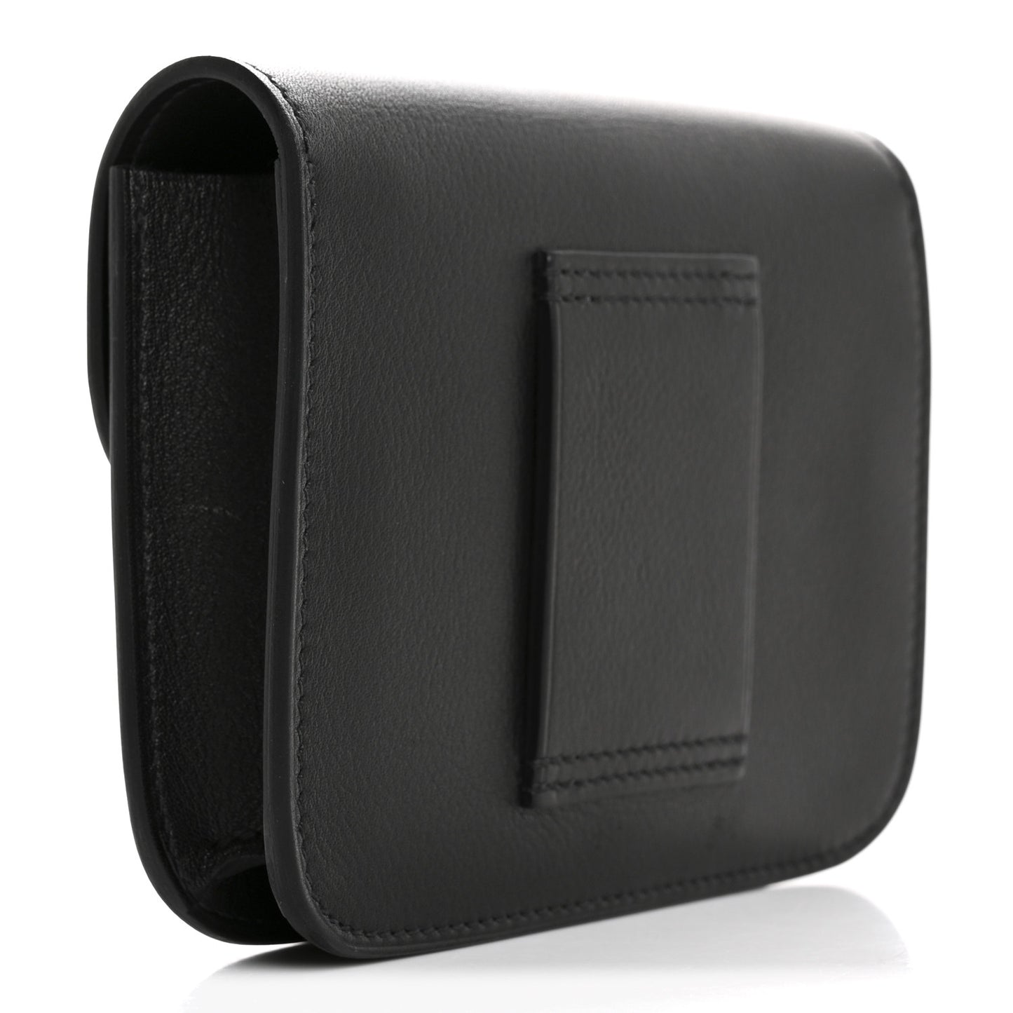Evergrain Lizard Constance Slim Wallet Black