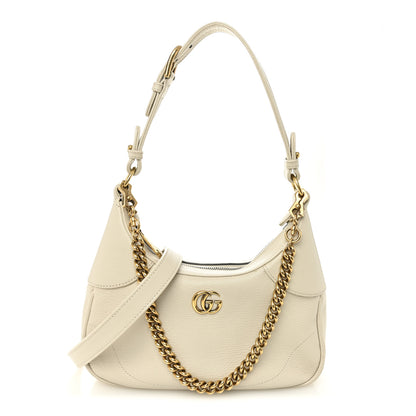 Gucci Goatskin Small Aphrodite Shoulder Bag Mystic White 1 of 10