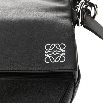 Loewe Calfskin XL Zipper Puzzle Bag Black 8 of 13