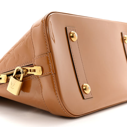 Louis Vuitton Vernis Alma PM Rose Velours 8 of 12